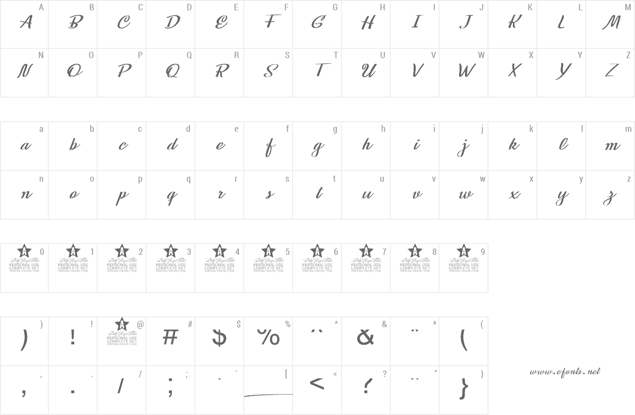 Font Superworld preview